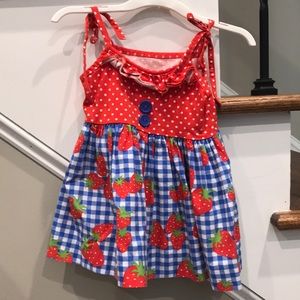 Eleanor rose top or dress strawberries